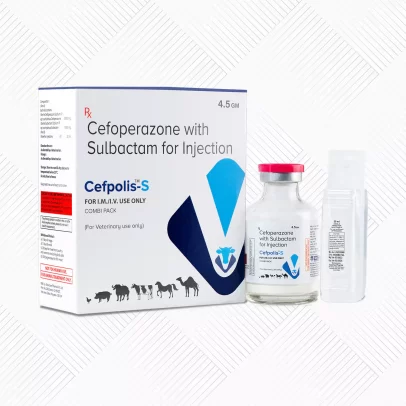 Cefpolis-S Injection 4.5GM Combi Pack